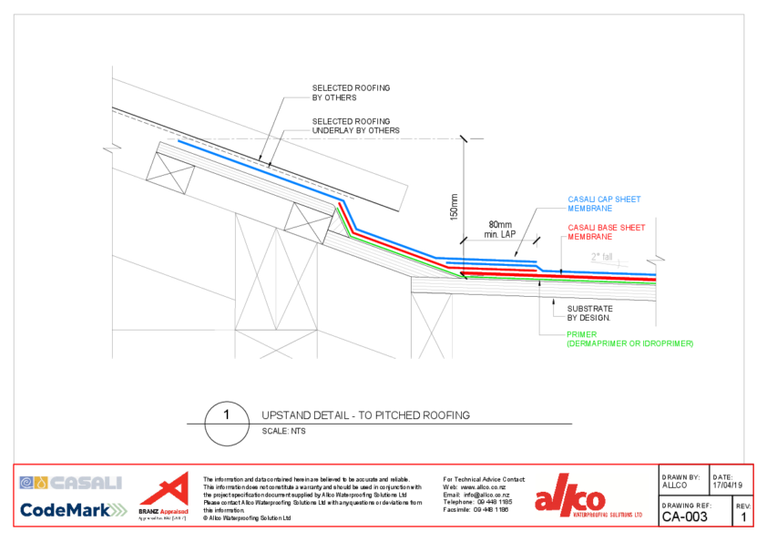 Allco Waterproofing Solutions | CAD