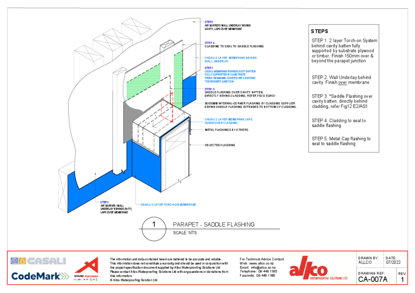 Allco Waterproofing Solutions | CAD
