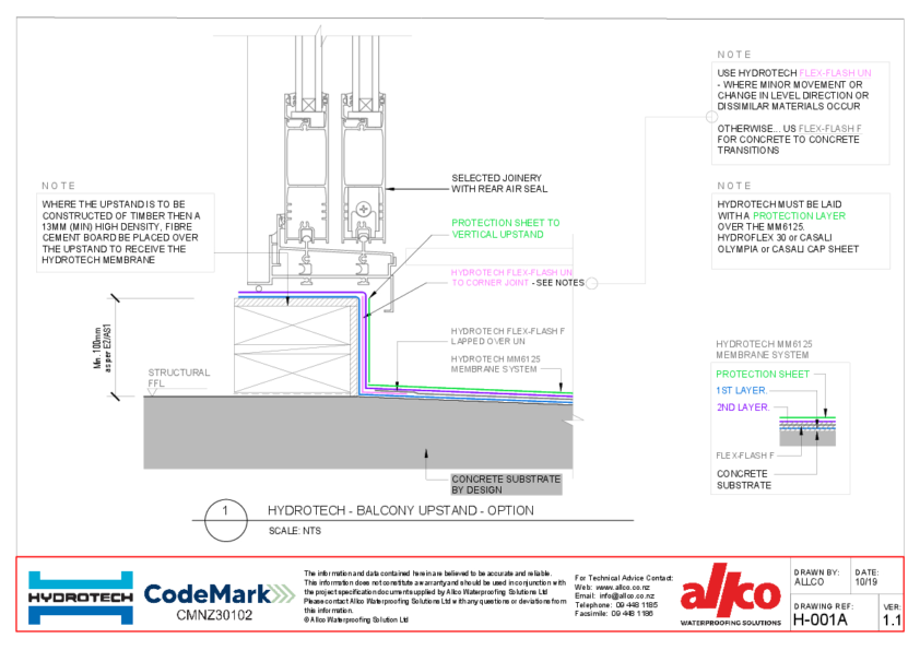 Allco Waterproofing Solutions | CAD